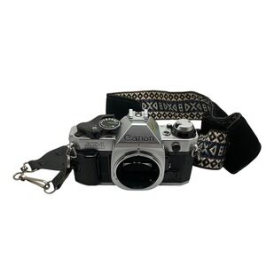 Canon AE-1 Program 35mm SLR Film Camera Kit with 50mm f1.8 and Macro Zoom Lens